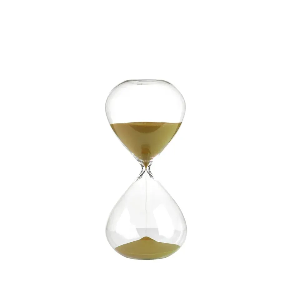 Ball hourglass M 30 cm, Gold