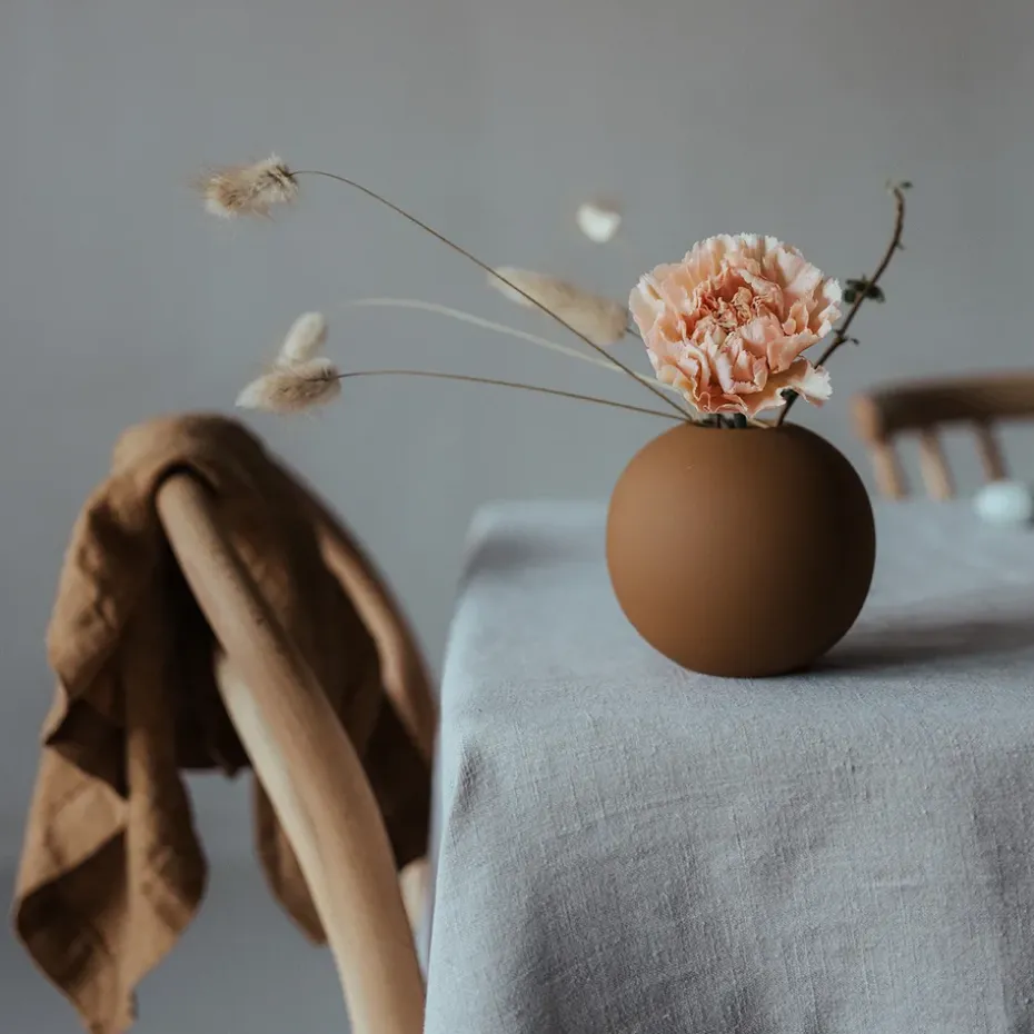 Ball vase coconut, 10 cm