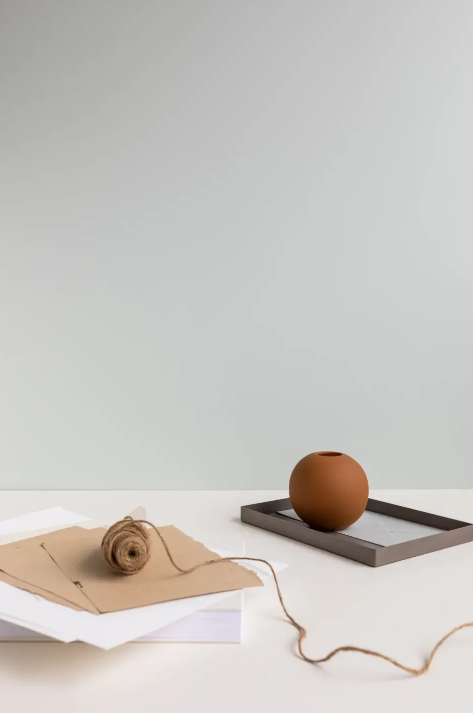 Ball vase coconut, 10 cm