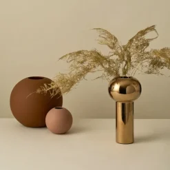 Ball vase coconut, 20 cm