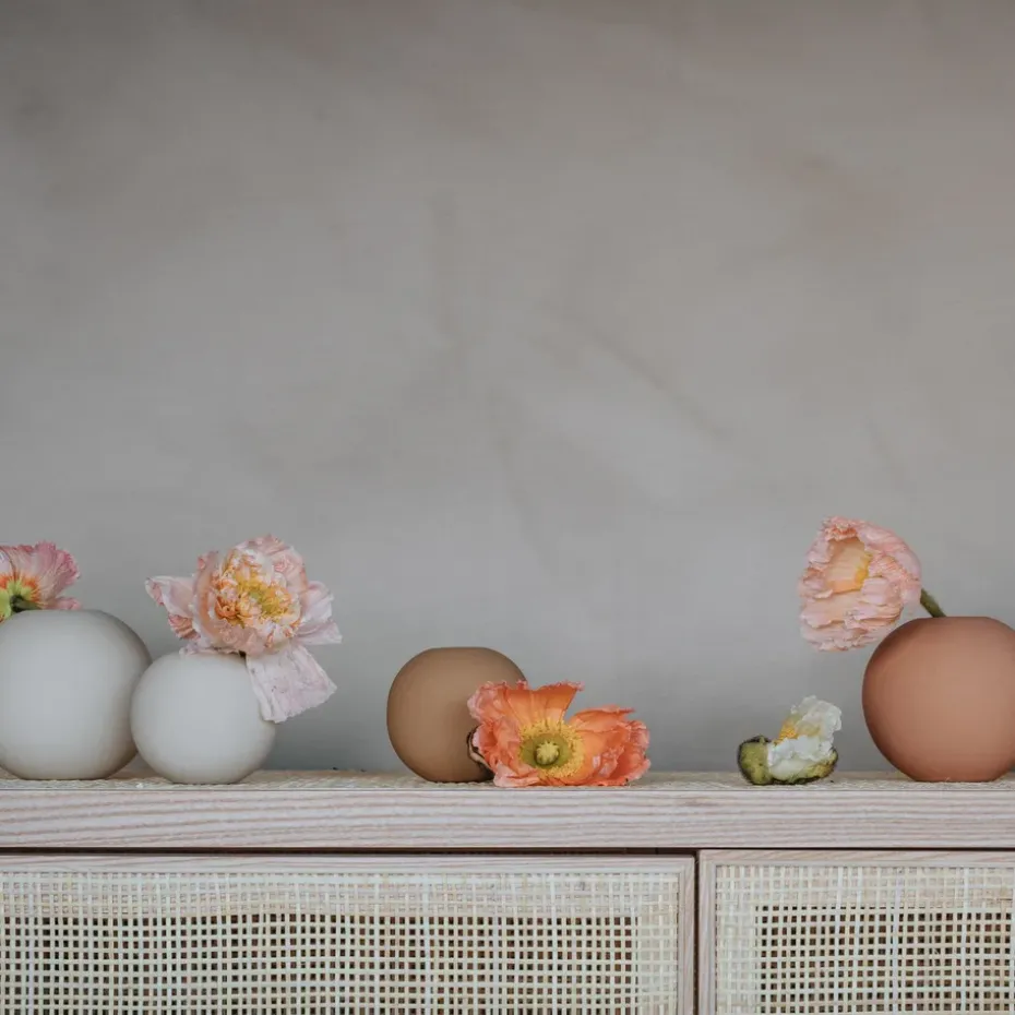 Ball vase peanut, 10 cm