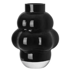 Balloon vase 04 32 cm, black