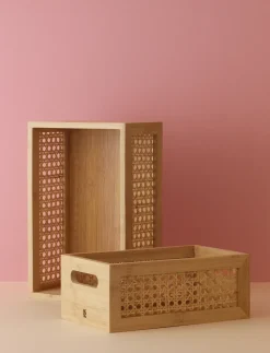 Bamboo box storage box 15x25 cm, Bamboo