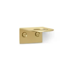 Basho wall hanger, brass