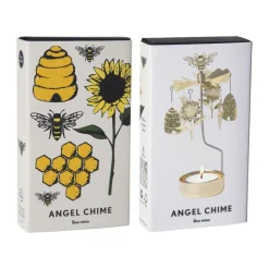 Bee Mine angel chime, Gold