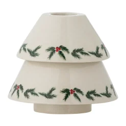 Berry candle holder Ø10 cm, White
