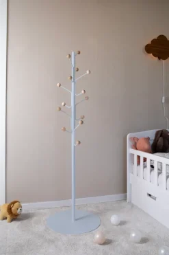 Bill Floor junior coat rack, Pigeon blue