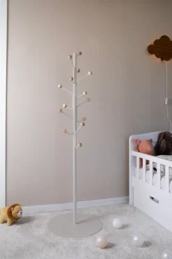 Bill Floor junior coat rack, Greige