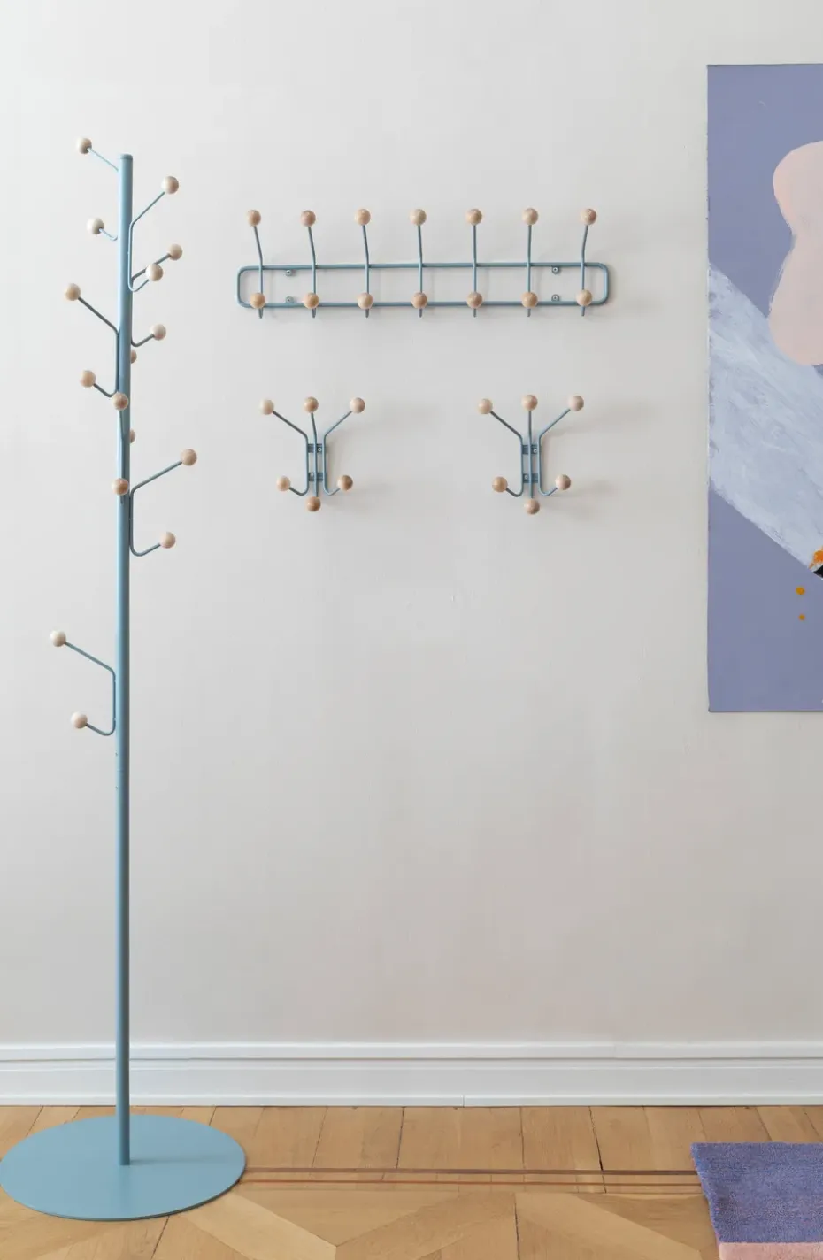 Bill Horizontal S, Pigeon blue