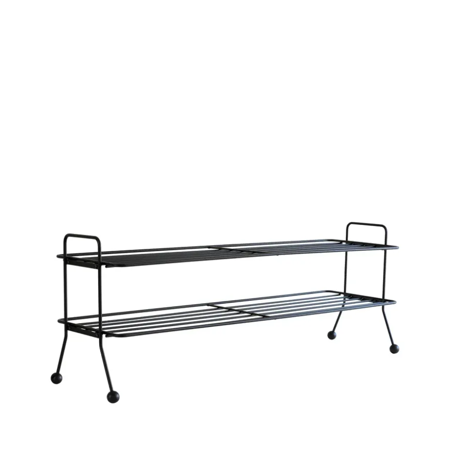 Bill Shoe Shelf L Shoe shelf, Black