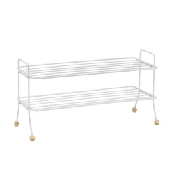 Bill shoe shelf, white