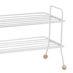 Bill shoe shelf, white