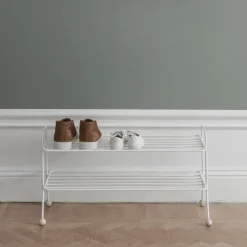 Bill shoe shelf, white