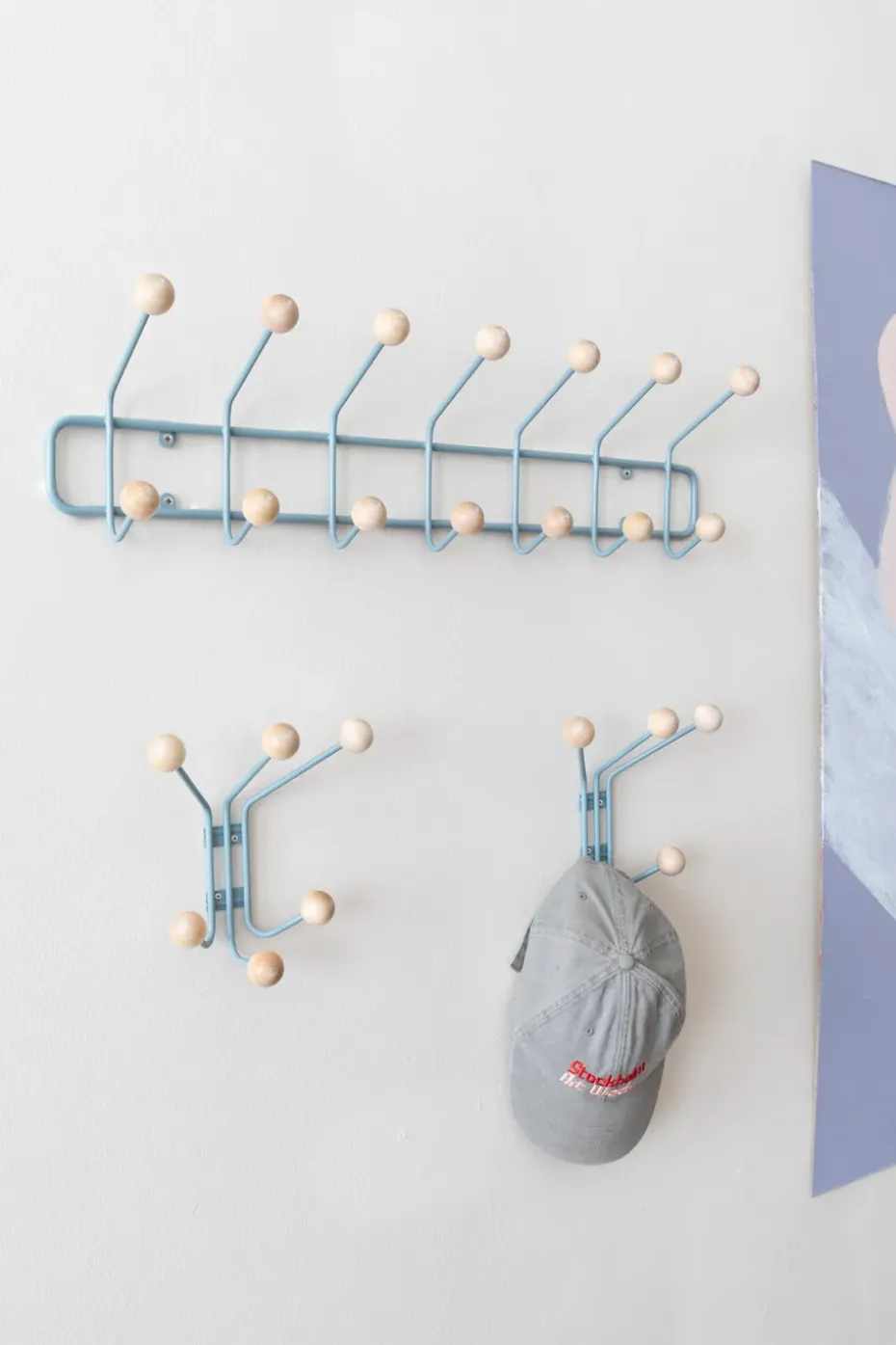 Bill XS hanger, Pigeon blue