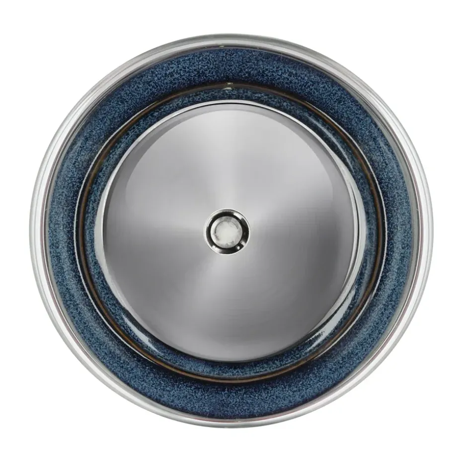 Bitz Gastro oil lamp Ø15x26 cm, Blue