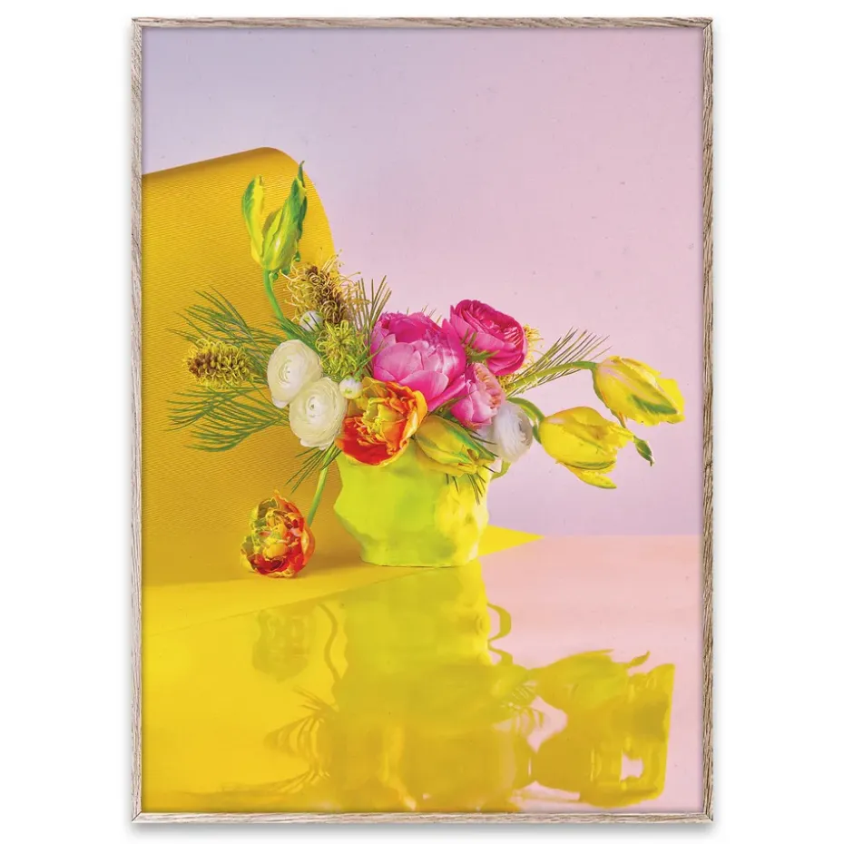 Bloom 03 yellow poster, 50x70 cm