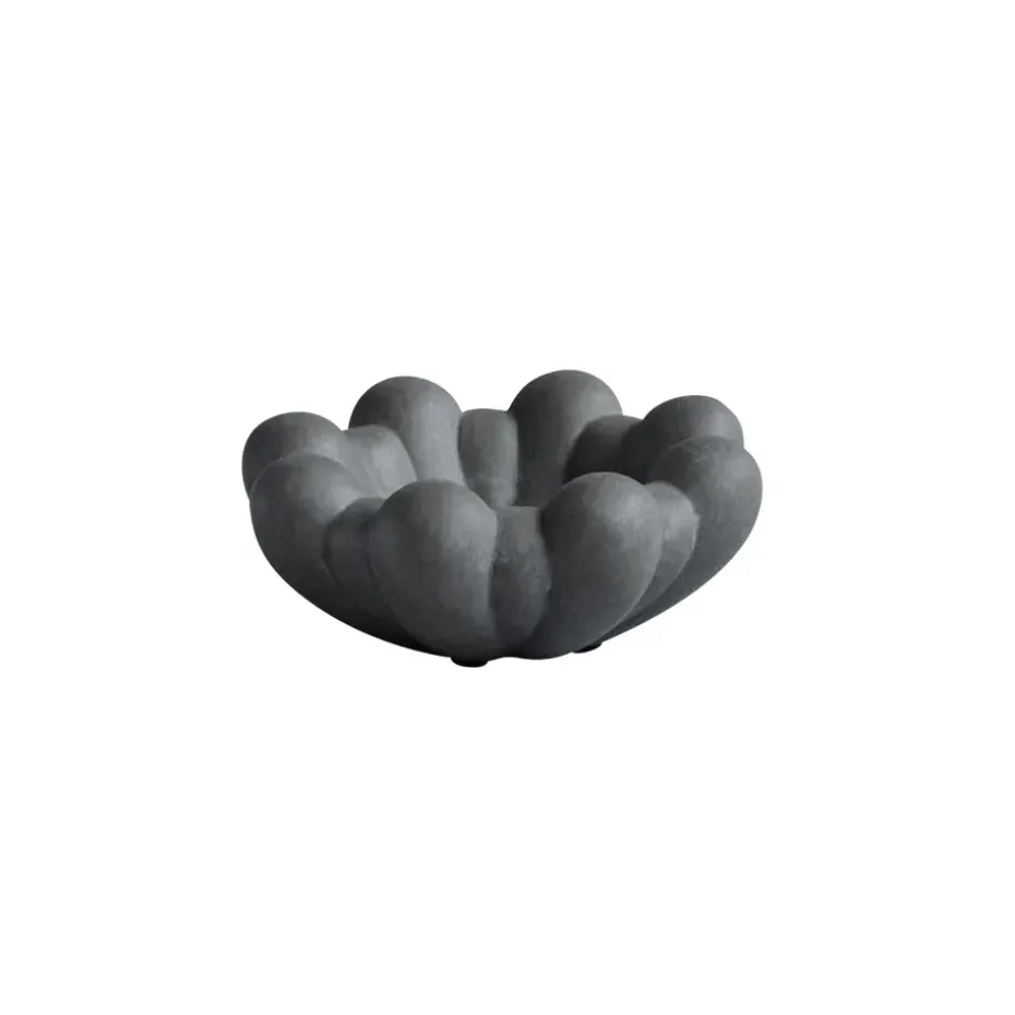 Bloom tray bowl mini, Dark grey