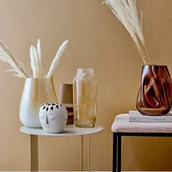 Bloomingville glass vase 30.5 cm, nature