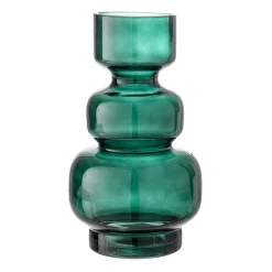 Bloomingville glass vase 25 cm, green