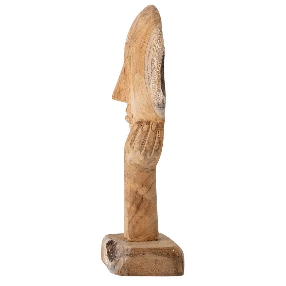 Bloomingville wooden sculpture 35 cm, nature