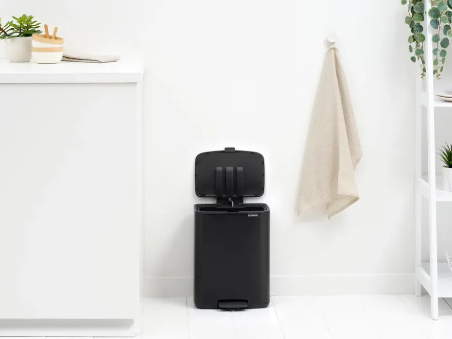 Bo pedal bin 12 L, Matt Black