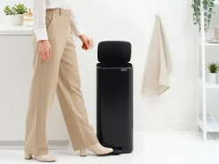 Bo pedal bin 30 L, Matt Black