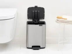 Bo pedal bin 7 L, Matte Steel Fingerprint Proof