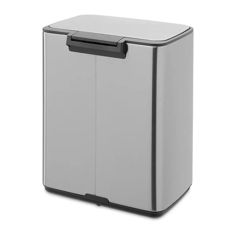 Bo pedal bin 12 L, Matte Steel Fingerprint Proof
