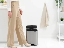 Bo pedal bin 12 L, Matte Steel Fingerprint Proof
