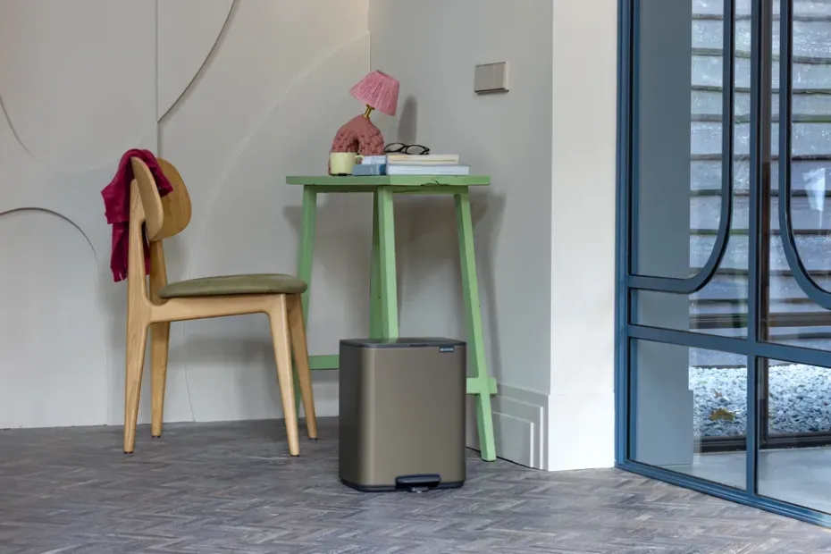 Bo pedal bin 12 L, Platinum