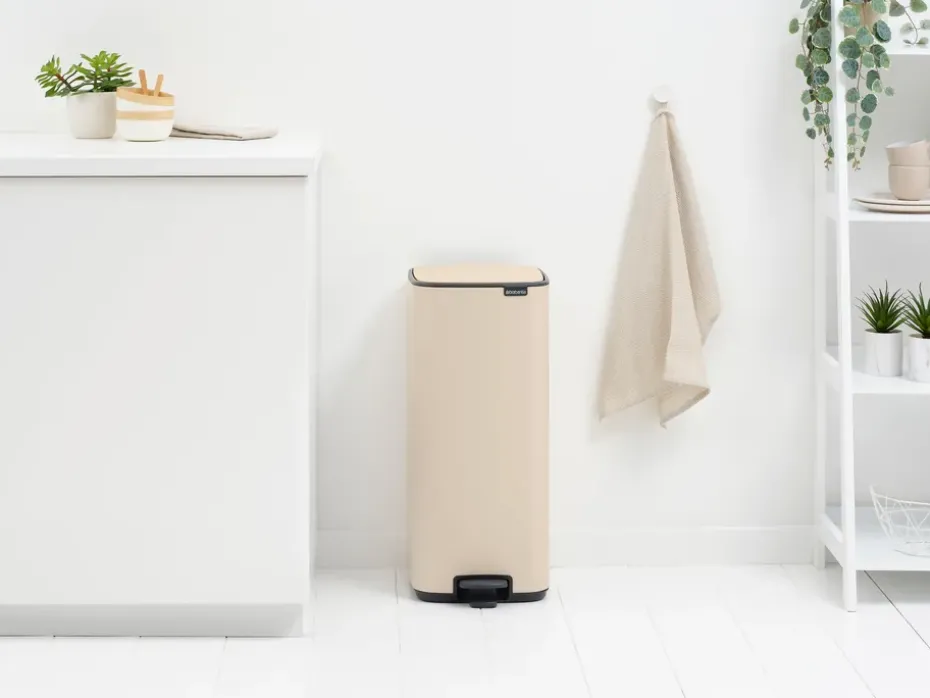 Bo pedal bin 30 L, Soft Beige