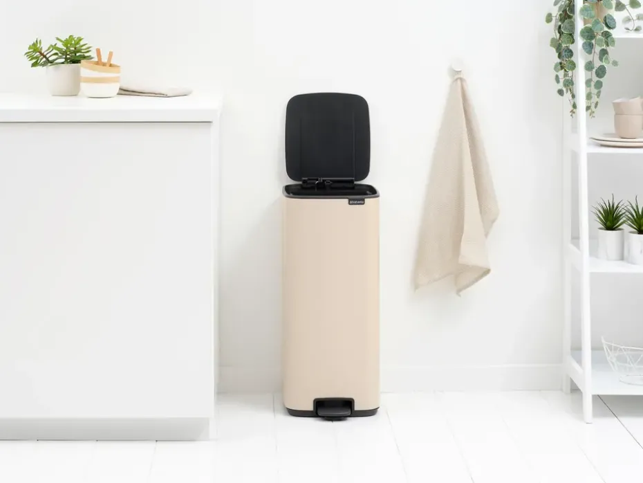 Bo pedal bin 30 L, Soft Beige