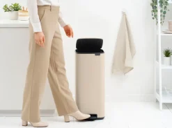 Bo pedal bin 30 L, Soft Beige