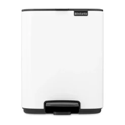 Bo pedal bin 7 L, White