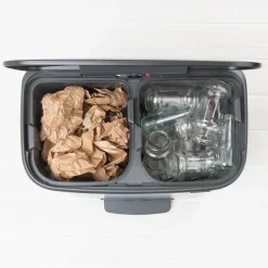 Bo pedal bin 2x30 L, black