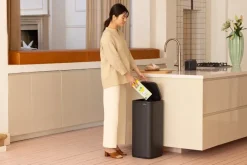 Bo Touch Bin 30 L, Mineral Infinite Grey
