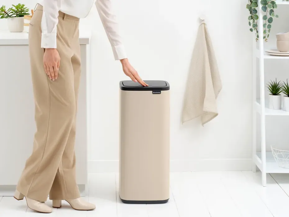 Bo Touch Bin 30 L, Soft Beige