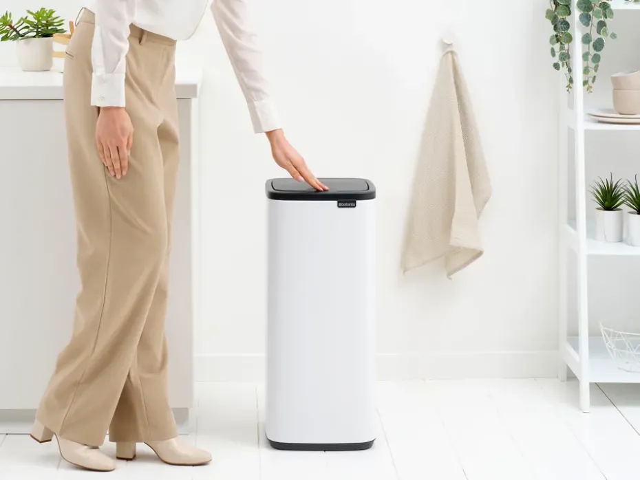 Bo Touch Bin 30 L, White