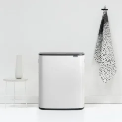 Bo touch bin 60 L, White