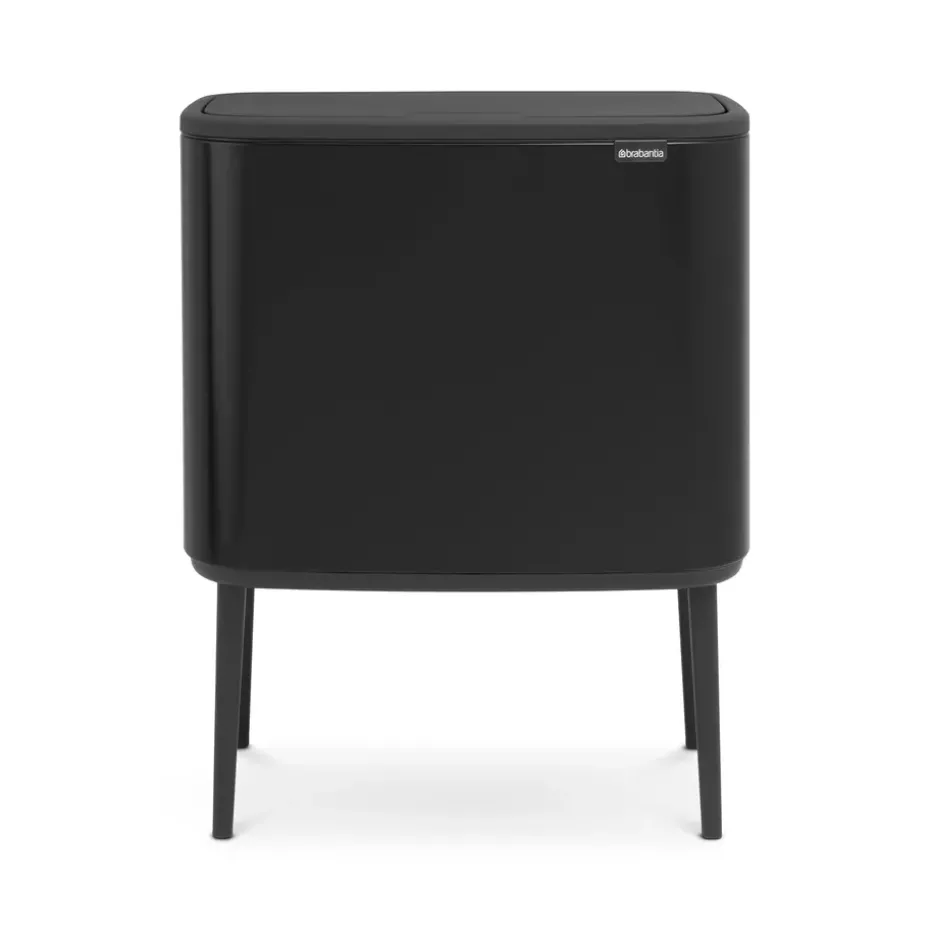 Bo touch bin 11+23 litre, matte black