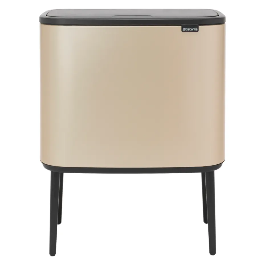 Bo touch bin 36 litre, Metallic Gold