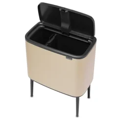 Bo touch bin 11+23 litre, Metallic Gold