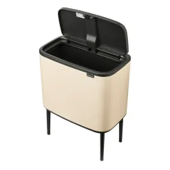 Bo touch bin 36 litre, Soft beige