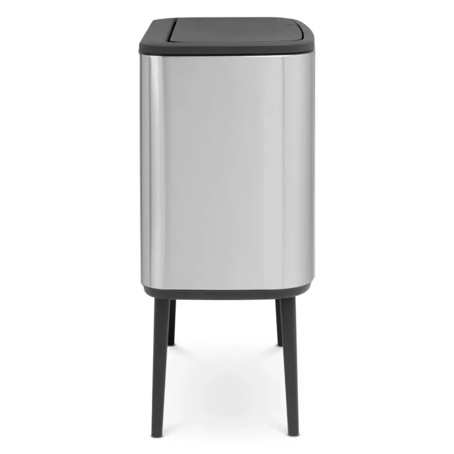 Bo touch bin 3 x 11 litre, matte stainless steel