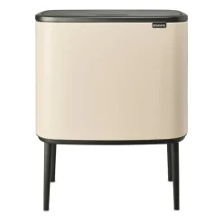 Bo touch bin 3 x 11 litre, Soft beige
