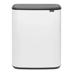 Bo touch bin 2x30 L, White