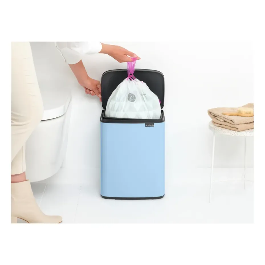 Bo waste bin 12 L, Dreamy Blue