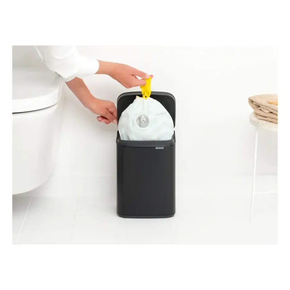 Bo waste bin 4 L, Matte black
