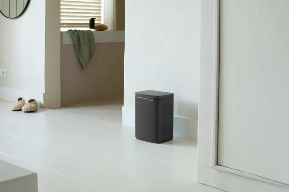 Bo waste bin 4 L, Mineral infinite grey