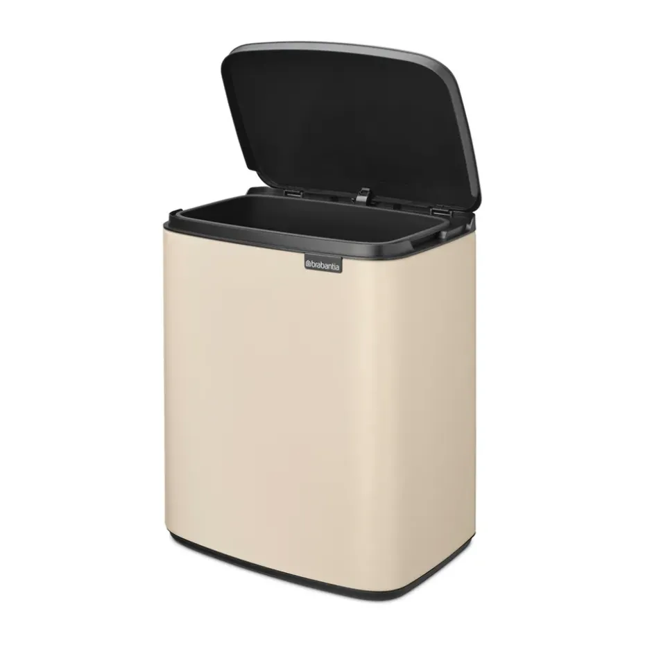 Bo waste bin 12 L, Soft beige